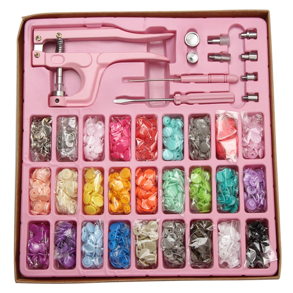 

T5/T8 Четырехкнопочный набор кнопок Ручной инструмент для прижима Многофункциональные плоскогубцы для пришивания кнопок Сделай сам Шитье кнопок для сумок и одежды