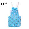 Parrot Hygiene Accessory Diaper, Cute Cartoon Print Bird Diaper with Bow, Soft Reusable Nappy Flight Suit for Cockatiels Lovebirds Budgerigars