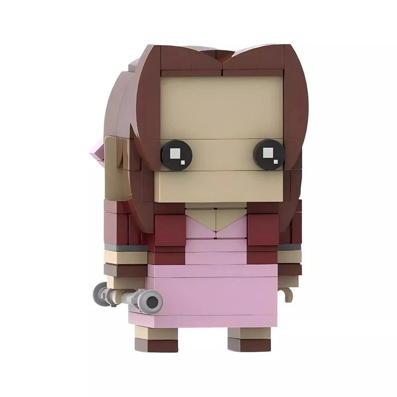 Game Series Fantasyed Action Figures Building Blocks MOC Zack Fair Tifa Aerith Cloud Mog Assembly Model Puzzle Toy Birthday Gift