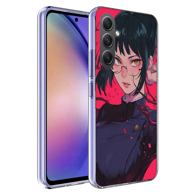 Maki Zenin Jujutsu Kaisen Phone Case for Samsung A17 A37 A57 A07 A16 A26 A36 A56 A06 A02S A12 A22 A32 A52S A04S A14 A24 A34 A54