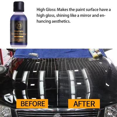 Graphene Ceramic Coating 10H for Cars 7+ Years of Protection Apply After Car Wash Clay Bar Car Buffer Polisher Boat Motorcycle