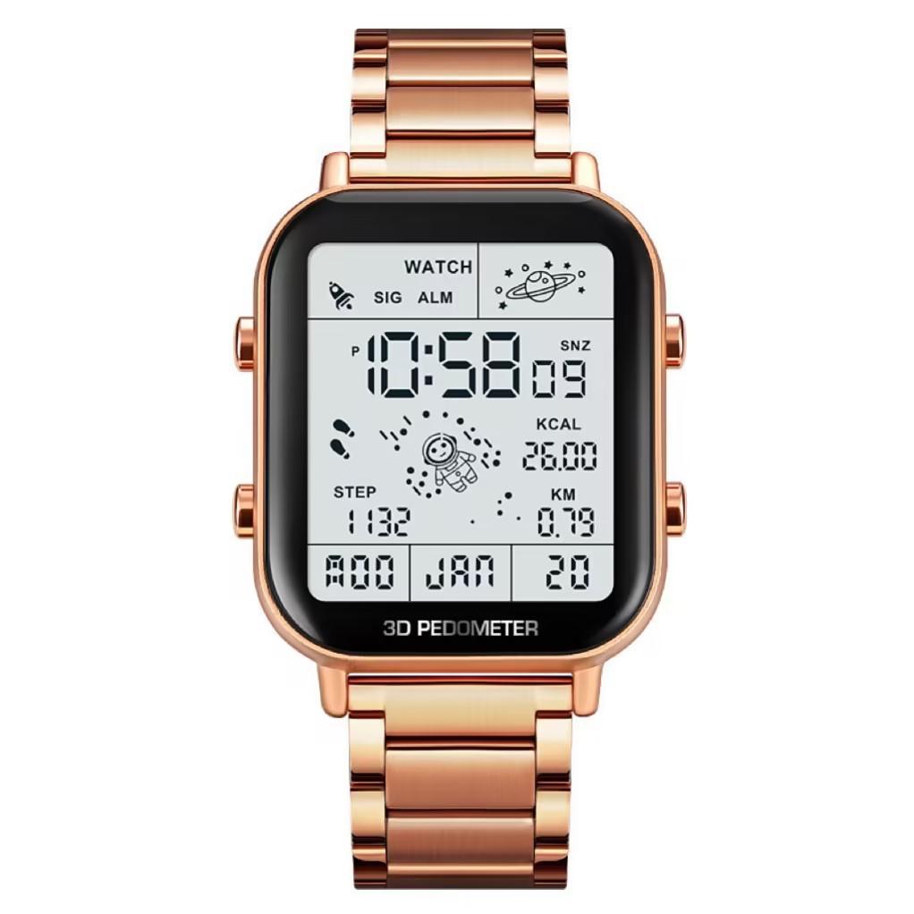 Fashion Versatile Business Waterproof Premium Electronic Watch High Value Outdoor Timing Student Party Watch