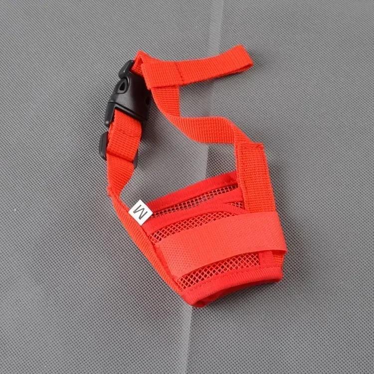 Bunter Verstellbarer Hundemaulkorb Anti-Bellen Outdoor Sicher Zivilisations-Hundeausführset Haustier Bellen Beißen Mesh Maul Pflegeprodukte