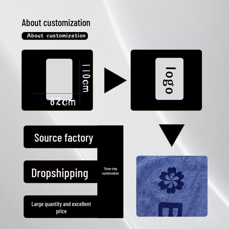 Multifunctional Quick-Dry Poncho Bathrobe: Absorbent Towel for Yoga, Running, Surfing, and Sports