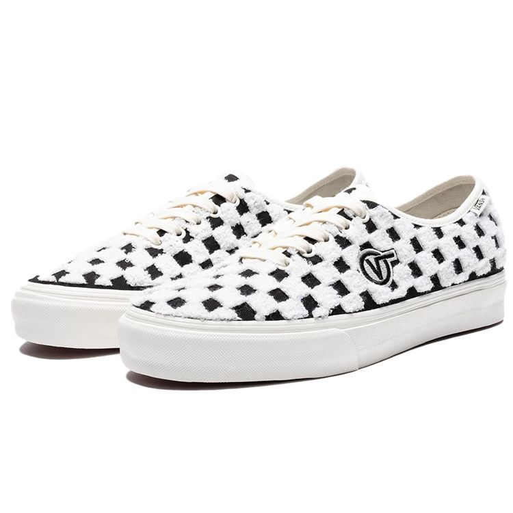 Vans Authentic One Piece VLT LX Embroidered - Black Unisex Sneakers Marshmallow VN0A5HTG41Z