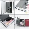 Book-Shaped Security Safe Box - Secret Storage for Money & Jewelry