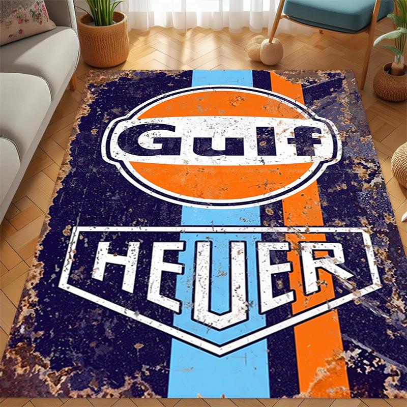 McLaren Gulf Heritage Carpet Suitable for All Seasons Home Decor Room Doormat Protective Pad