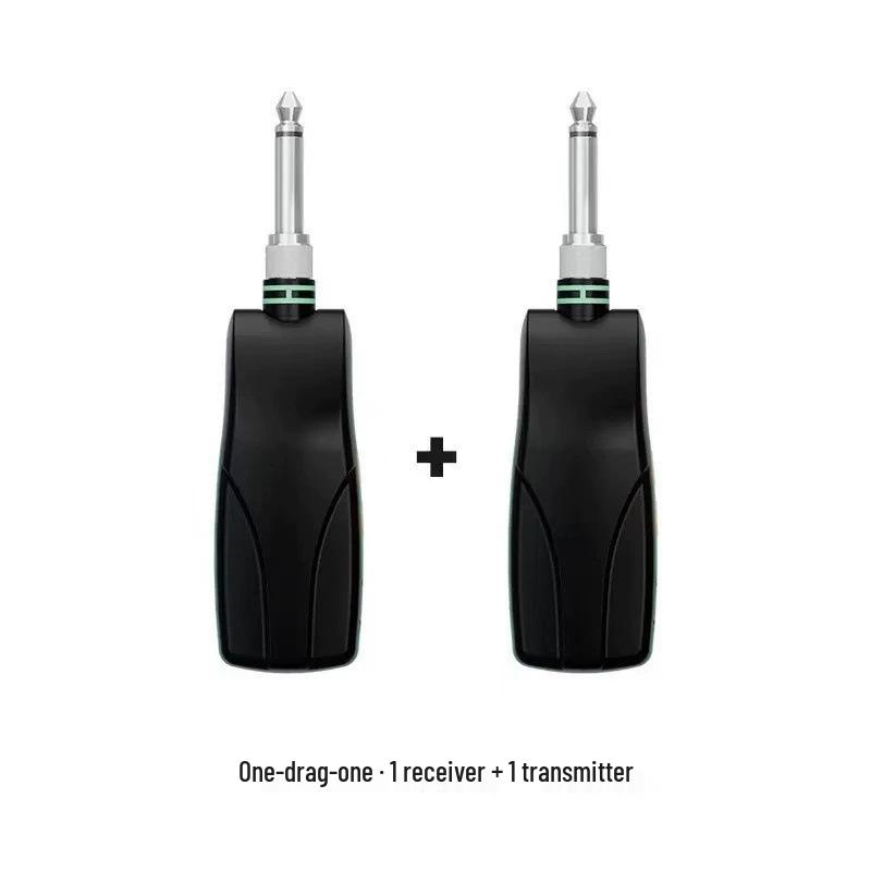 2.4G Wireless Wind & Bass Guitar Transceiver System with Microphone