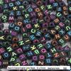 Colorful Acrylic Square Beads: English & Russian Letters for Handmade DIY Bracelets & Jewelry Accessories