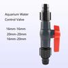 16mm/20mm Aquarium Air Water Regulator Flow Tube Pipe Divider Adjustable Water Pump Filter Volume Control Valve Large Size
