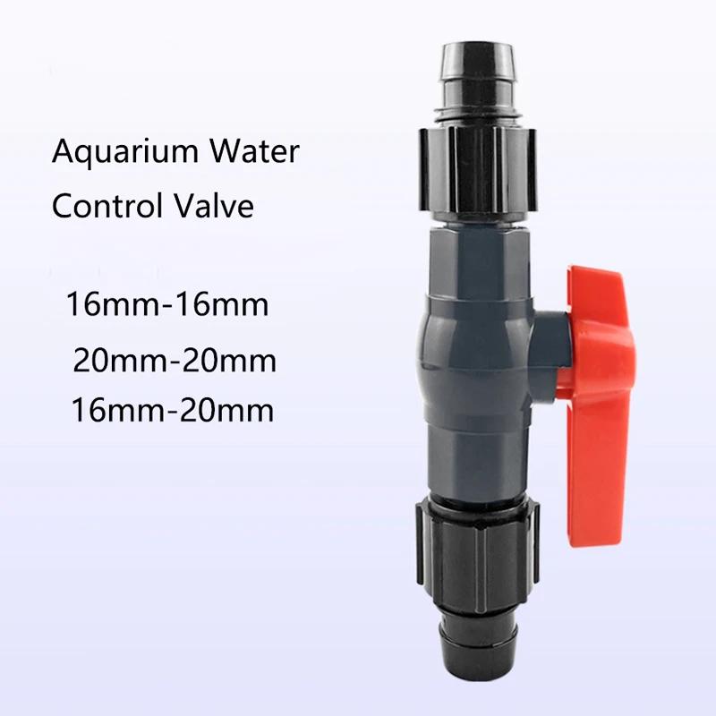 16mm/20mm Aquarium Air Water Regulator Flow Tube Pipe Divider Adjustable Water Pump Filter Volume Control Valve Large Size