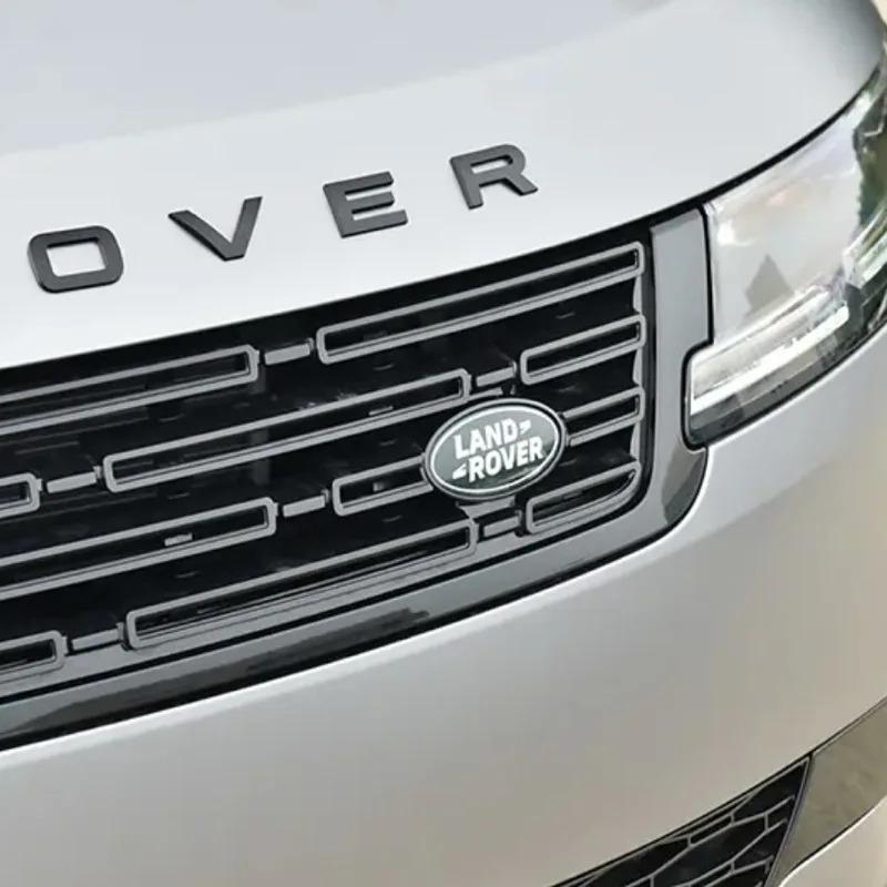 Car Aluminium Sticker Front Grille Tail Trunk UK Flag Emblem Car Sticker For Land Rover Discovery 3 4 Range Rover Freelander 1 2 YU0