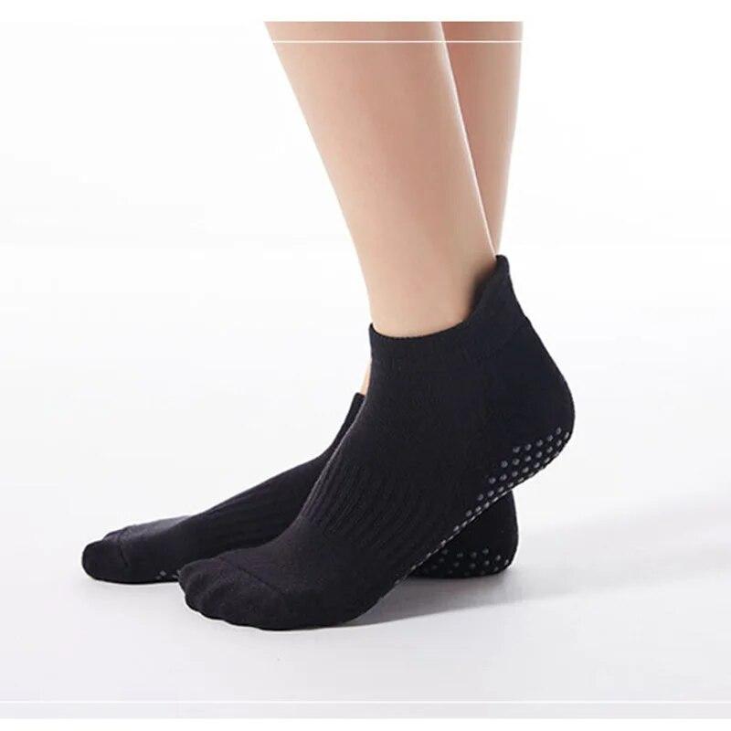 

Нескользящие носки для йоги, противоскользящие тапочки, носки Barre, липкие носки для йоги, пилатеса Barre, домашние тренировки, спорт One size