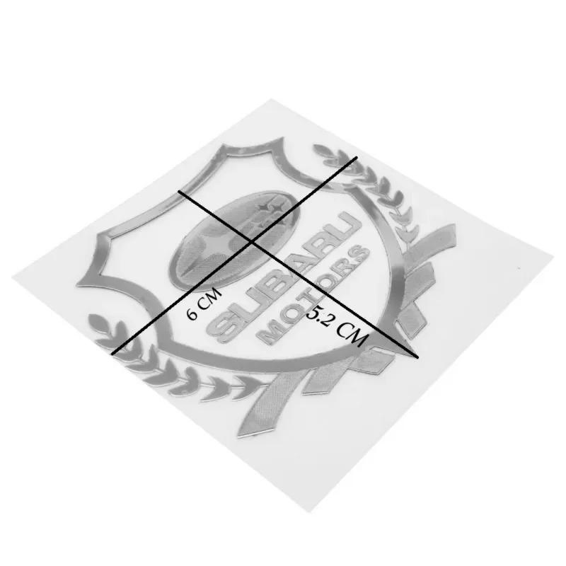 For Subaru BRZ XV Tribeca Impreza Forester WRX Legacy Outback STI Plastic Sticker Car Styling Waterproof Decal Auto Accessories Y7