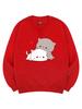 Ellamo Cute Couple Cat Sweatshirt Unisex Plus Size S~4Xl (Type A)