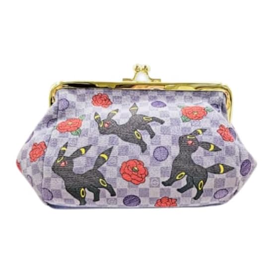 Marimocraft Pokémon Japanese Pattern Clasp Pouch Umbreon Approx. W150xH125xD80mm PKM-913