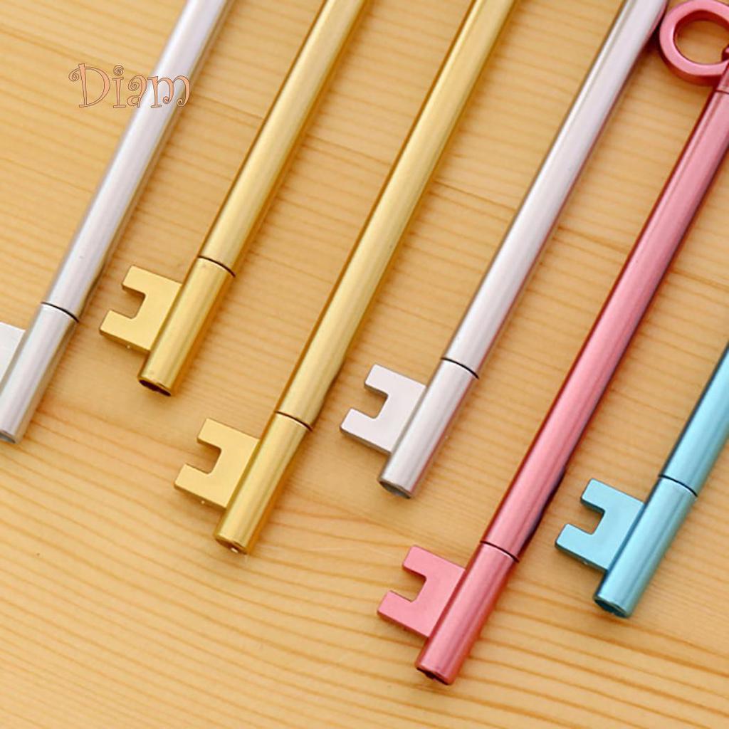 Elens Store 0.5mm Creative Key Shape Gel Pen School Office Writing Stationery Student Gift