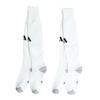 Adidas Milano 23 Soccer Size Size White Socks, L, Unisex, KPW74, (JD1903)