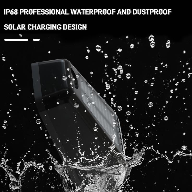 Solar Roof Mouse Light 12LED Car Roof Light Truck Pickup Truck Roof Modification Warning Light