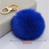 Výprodej Ručně vyráběná kožešinová bambulka na klíčenky Králičí kožešinová koule Klíčenky Držák na klíče Ozdoby na telefon Kabelka Šperky Doplňky