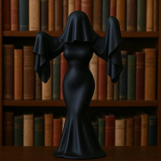 Halloween Creative Ghost Lady Desktop Decor Miniature Model Ornament