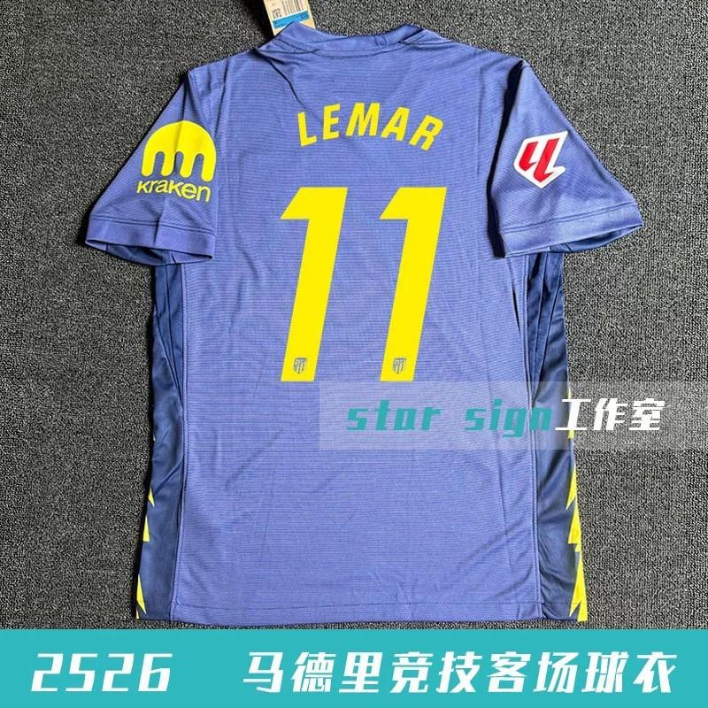 2526 Football Jerseys AC Miami Messi Barcelona Real Madrid Bellingham Mbappe Team Sports