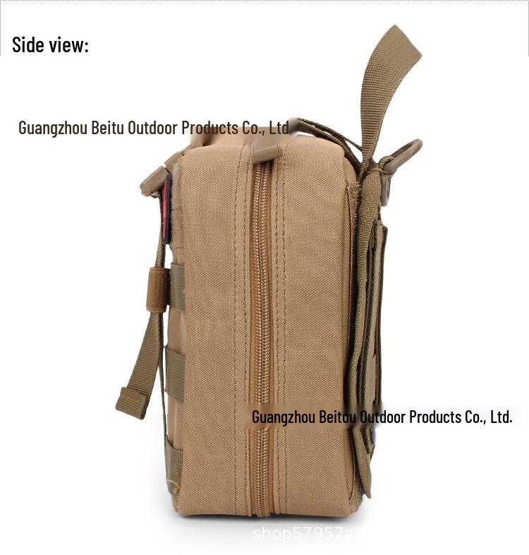 Multifunctional Outdoor Tactical First Aid Kit with Molle Attachment for Wilderness and Mountaineering