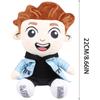 Plush plush toy game plush doll cartoon cute blue clothes stuffed doll