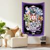 Anime JoJos Bizarre Adventure Tapestry Funny Comic Room Decor Wall Hanging Carpets Dormitory Bedroom Background Cloth