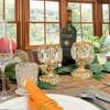 1PC Glass Candlestick Creative Wedding Decoration Home Soft Decoration Wedding Candle Holder