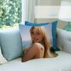 Singer Sabrina S Carpenter Square    Pillow Cover for Bedroom Room and Living Room Sofa Decorative Cushion Cover