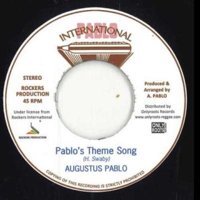 7inch Record AUGUSTUS PABLO - Pablo's Theme Song / Tubby Dub Song OR141 Onlyroots EU 2024 Europe Reggae, Ska & Dub