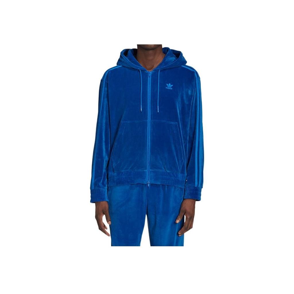 adidas x Jeremy Scott Full Zip Hoodie Blue Men Streetwear H55893