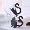 1Pcs Creative Cat Glass Cups with Cat Tail Handle Coffee Glass Lovers Cups Milk Mug Lover Valentine's Day Romantic Present