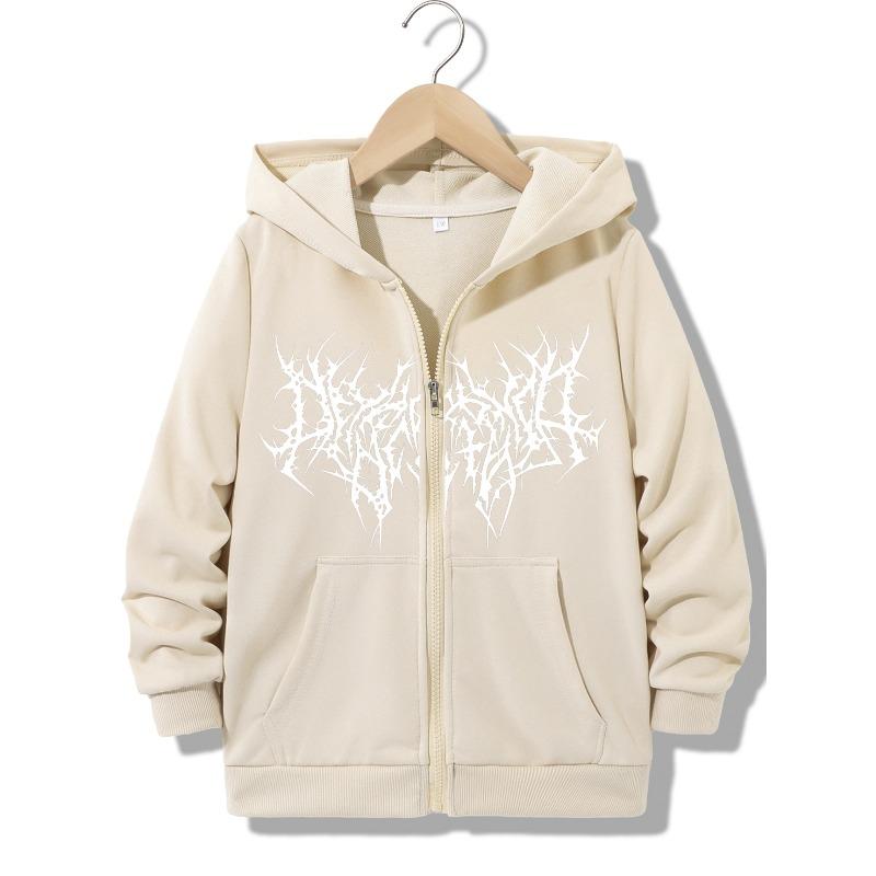 Streetwear Fashionable Zipper Hoodie Casual HIP HOP Hoodies Jackets Boys Girls Y2k Zip Up Sweatshirt Spring Autumn