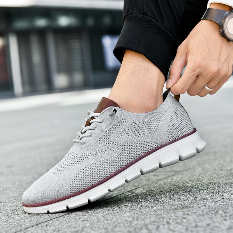 Men's shoes summer breathable sports shoes casual fashion shoes men's large size 48 size running trendy shoes