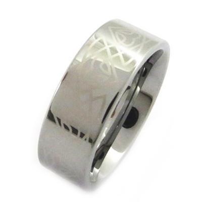 Metal Gray 'High Tech' Tungsten Ring
