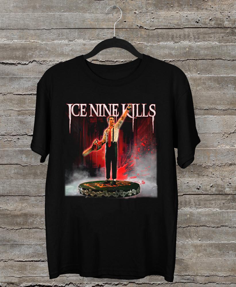 Spencer Charnas Ice Nine Kills Short Sleeve Black All Size Unisex TShirt AE66 Unisex T-Shirt XXXXL