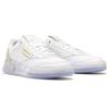 Reebok Club C Legacy White Bright Ochre Women Sneakers Footwear-White Hyper-Purple GZ5531