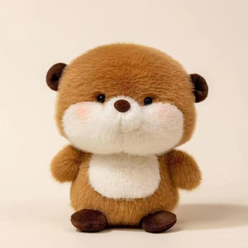 Cute Animal Plush Toy Children Table Doll Ornaments Companion Doll Birthday Christmas Gifts Soft Sleeping Companion Kawaii