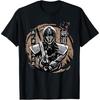 Kendo Design T-Shirt Japanese Style Samurai Illustration Gireiyu Namichuzou Soudou Black Support Goods Art Print