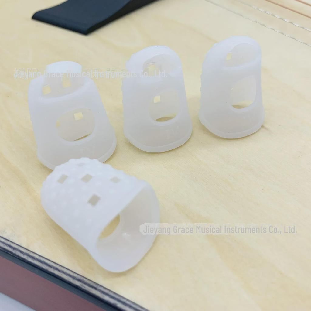 שרוולי הגנת אצבעות מסיליקון לגיטרה למתחילים