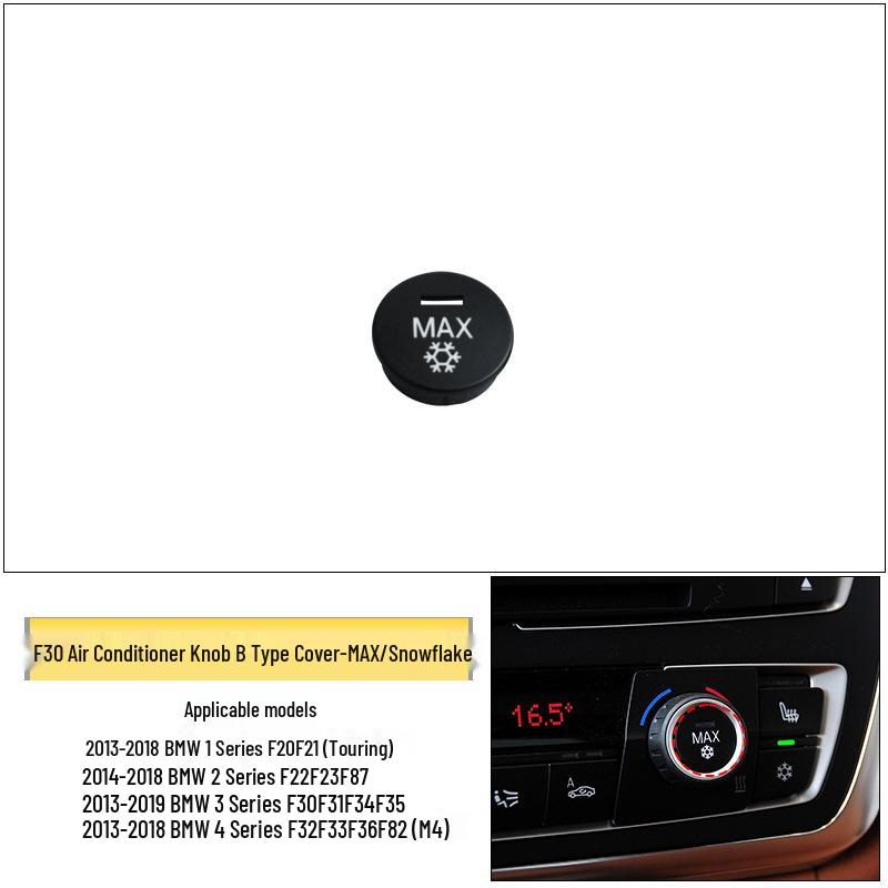 BMW 1 & 3 Series Air Conditioning Button & Audio Knob Cover (318, 320i, F30/F35)