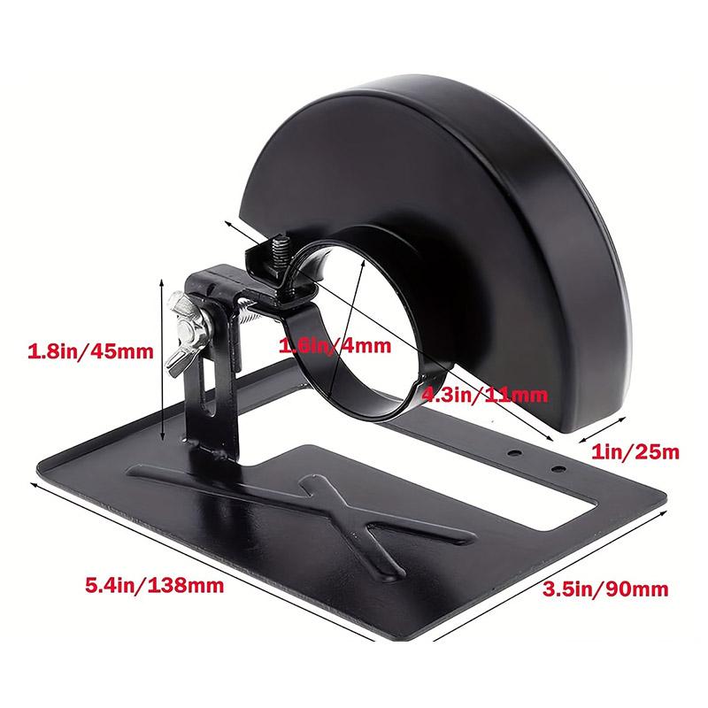 Special Cutting Bracket Protective Sleeve Set, Angle Grinder Tool Suitable for 100-125mm Angle Grinder Bracket Protective Cover