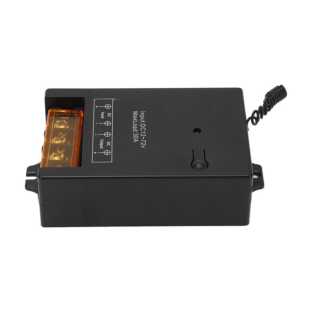 Fernschalter Auto Relais Messing Spule 433MHz HF Drahtlos Fahrzeug Relais 12V?72V 30A