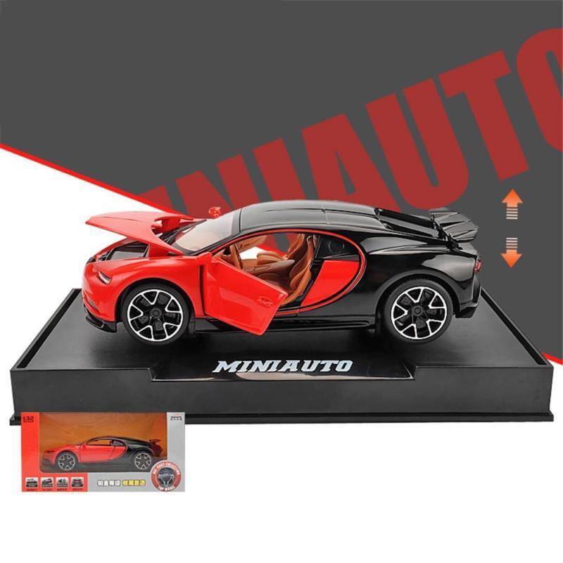 Exquisite Sammlungen 132 Bugatti Gt Legierung Diecast Automodell Mit Sound- und Lichtfunktionen