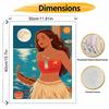 Disney Moana oil painting by numbers art kit. handmade diy painting home decoration gifts
