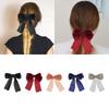 Ribbon Hair Bows, Large Bow Top Clip, Alligator Clips Headwear, Barrette Bowknot Hair Clip for Ceremony Birthday Party