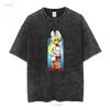 Hookups Skateboard Sexy Häschen-Mädchen T-Shirt S 4XL lange oder kurze Ärmel Vintage gewaschen Vielseitig Mode Leicht lässig Mann