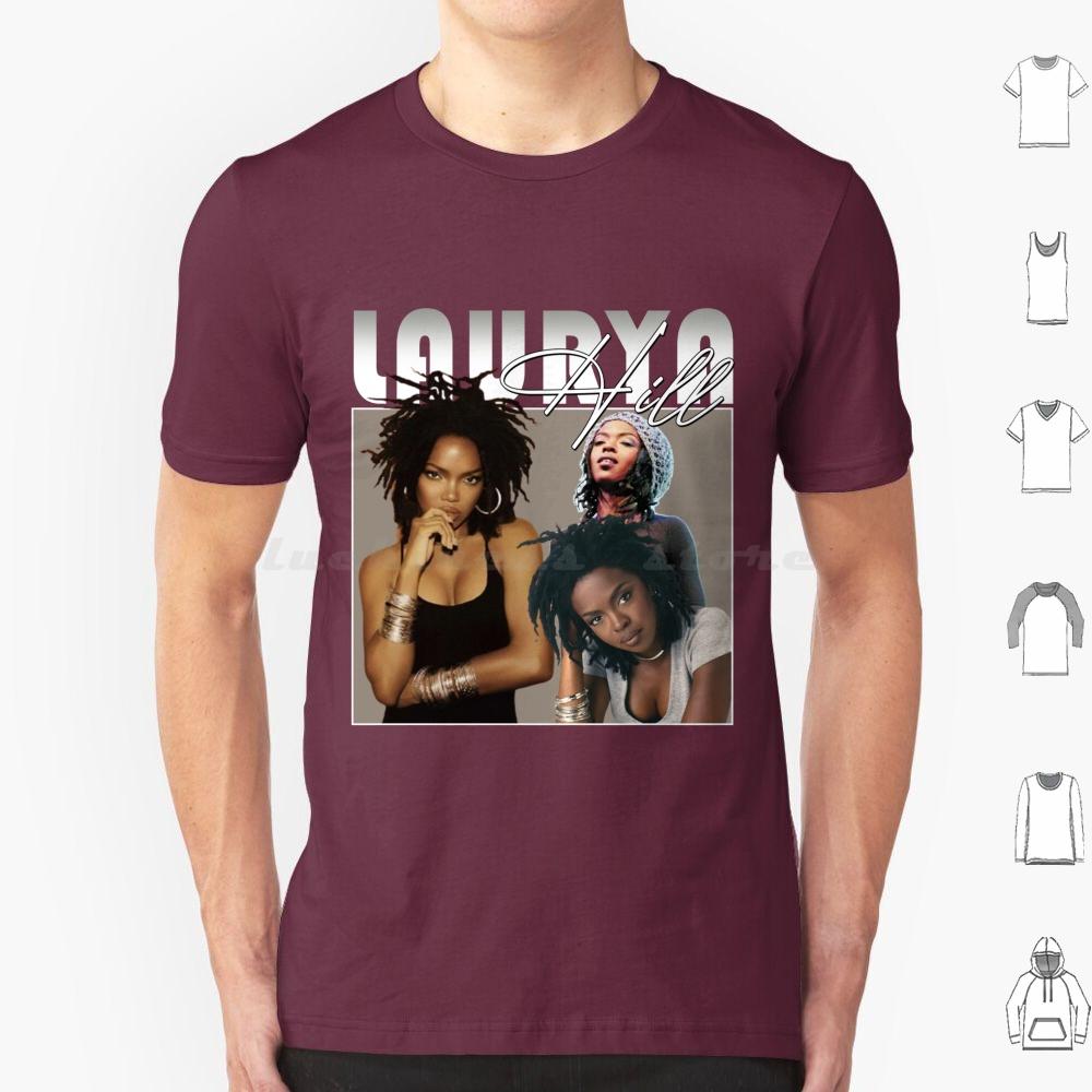 Lauryn Hill The Famous T Shirt Cotton Men Women DIY Print The Of Lauryn Hill Album Album Cover Cover Lauryn Hill Hip Hop Lauryn